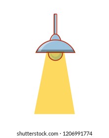 house lamp hanging isolated icon