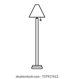 house lamp isolated icon
