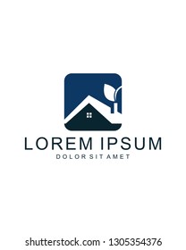 House Leaf Logo Template