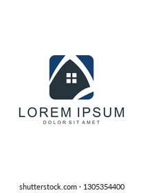 House Leaf Logo Template