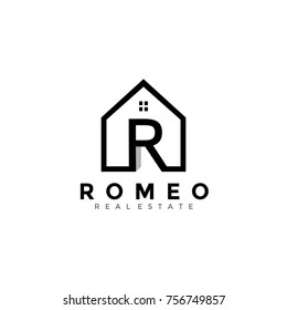 House Letter R Logo