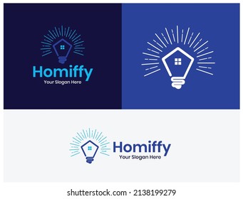 House light Logo - Homiffy Style H Logo