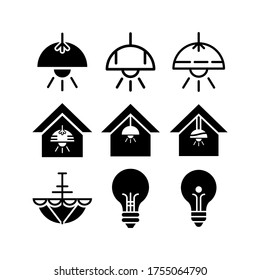 House Lighting icon or logo isolated sign symbol vector illustration - Collection of high quality black style vector icons
