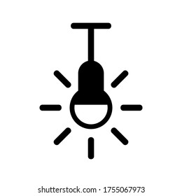 House Lighting icon or logo isolated sign symbol vector illustration - high quality black style vector icons
