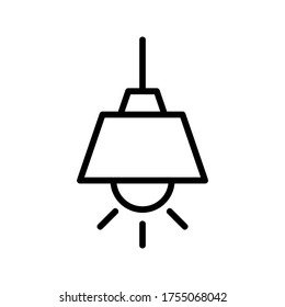 House Lighting icon or logo isolated sign symbol vector illustration - high quality black style vector icons
