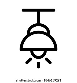 house lighting icon or logo isolated sign symbol vector illustration - high quality black style vector icons
