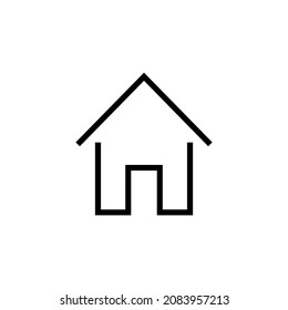 House line icon for apps and web sites