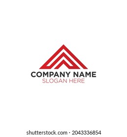 House line icon. Can be used for real estate, apartments, residential properties or hotel logo templates.