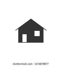 house line icon vector symbol in trendy flat style home