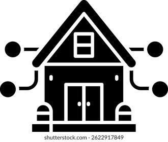 House Line vetor Ícone Design