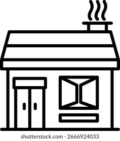 House Line vector Icon Design