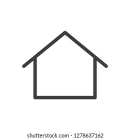 House linear vector icon