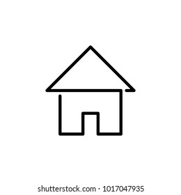House Lineart Logo