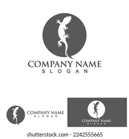House lizard vector print template