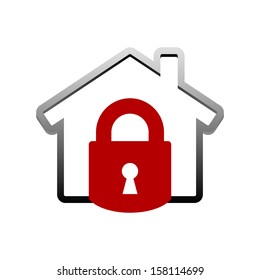 House lock icon