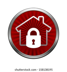 House lock icon