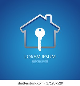 House lock icon