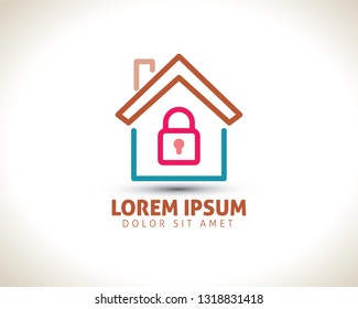 House Lock Logo