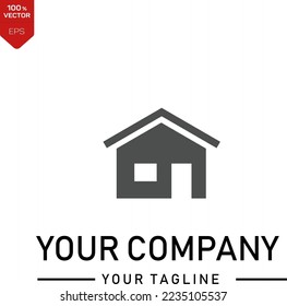 house logo 100% vector file logo