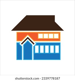 house logo for apartment city and property