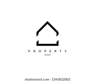 House logo. Architecture, real estate, construction and house logo design concept.