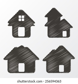 House logo. Building icon