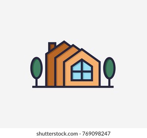 House Logo Concept Design