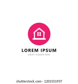 house logo concept modern. vector illustration