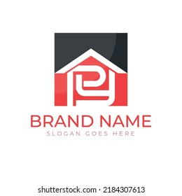 Logotipo de la casa consistente en letras P e Y