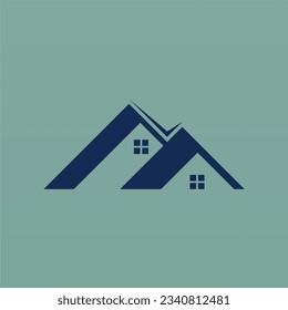 Concepto de diseño del logo de la casa. Plantilla de logotipo de construcción simple. Plantilla de diseño de logotipo residencial