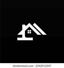 House logo design concept. Simple building logo template. Home logo design template