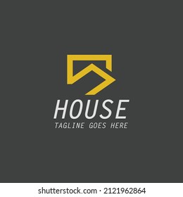 House logo design concept. Vector illustration