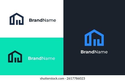 House Logo Design for Home Builders and Real Estate Companies
