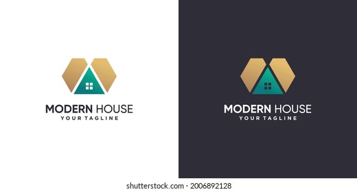 House logo design with modern concept Premium Vector part 1