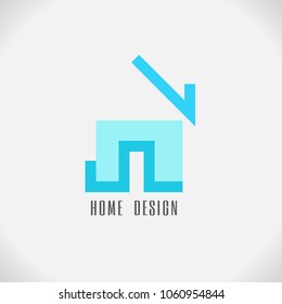 House logo design on white background