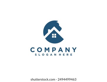 House logo design real estate