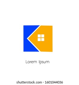 house logo, design the house logo with a simple concept.