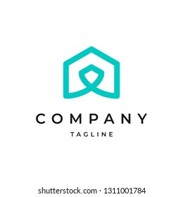 House Logo Design Template
