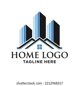House Logo Design Template Inspiration, Vector Illustration.