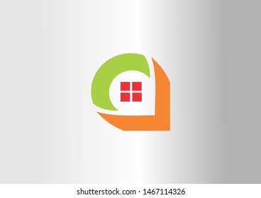 House Logo Design Template Vector Icon on white background