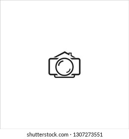 House Logo design template,Photographer