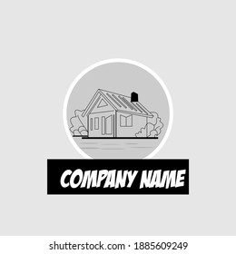 House logo design is unique and modern