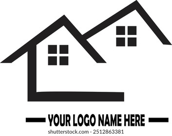 House logo design and vector