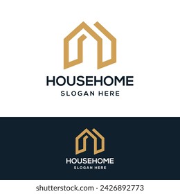 house logo design vector icon symbol illustration
