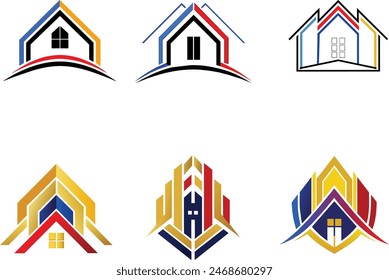 house logo design vector illustration