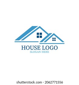 plantilla vectorial de diseño de logotipo de casa