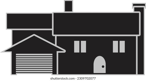 House logo (Editable) - Vector Illustration