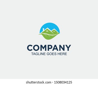 house logo element for building and architecture company