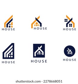 house logo home logo icon template design vector