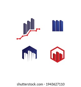 HOUSE LOGO, HOME, OFFICE, window, BUSINESS, Real estate and home buildings vector logo icons template design 